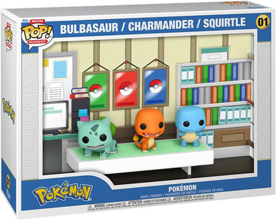 Funko POP! Moments Deluxe: Pokemon - Starters (1996)