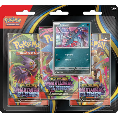 Pokemon TCG: Mega Evolution Phantasmal Flames - 3 Pack