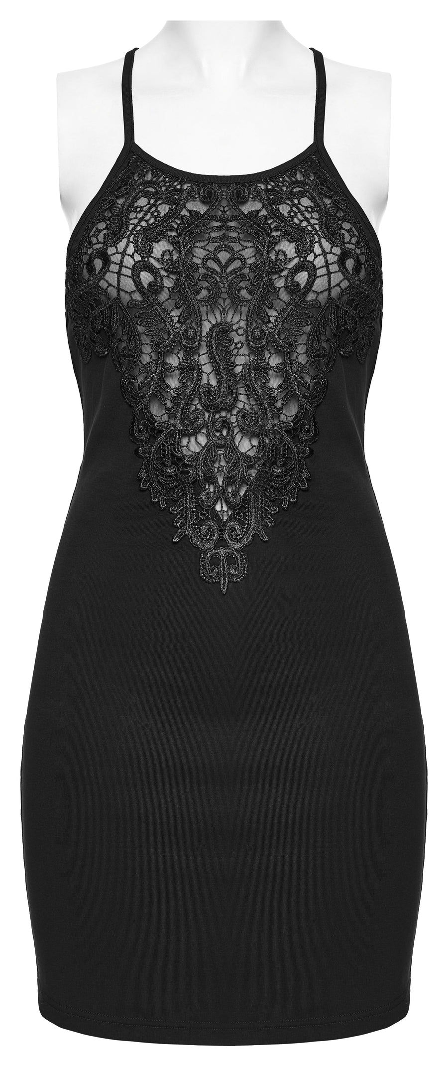 Punk Rave Juliette Goth Slip Dress
