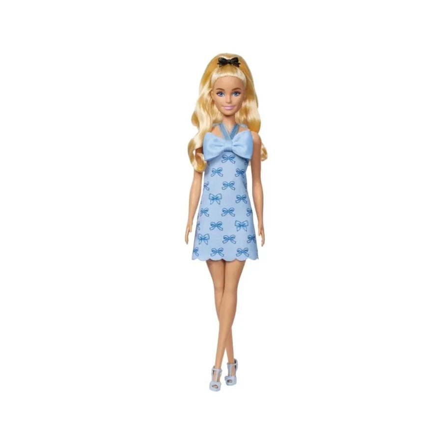 Barbie Fashionistas Doll 237 with Blue Bows Dress