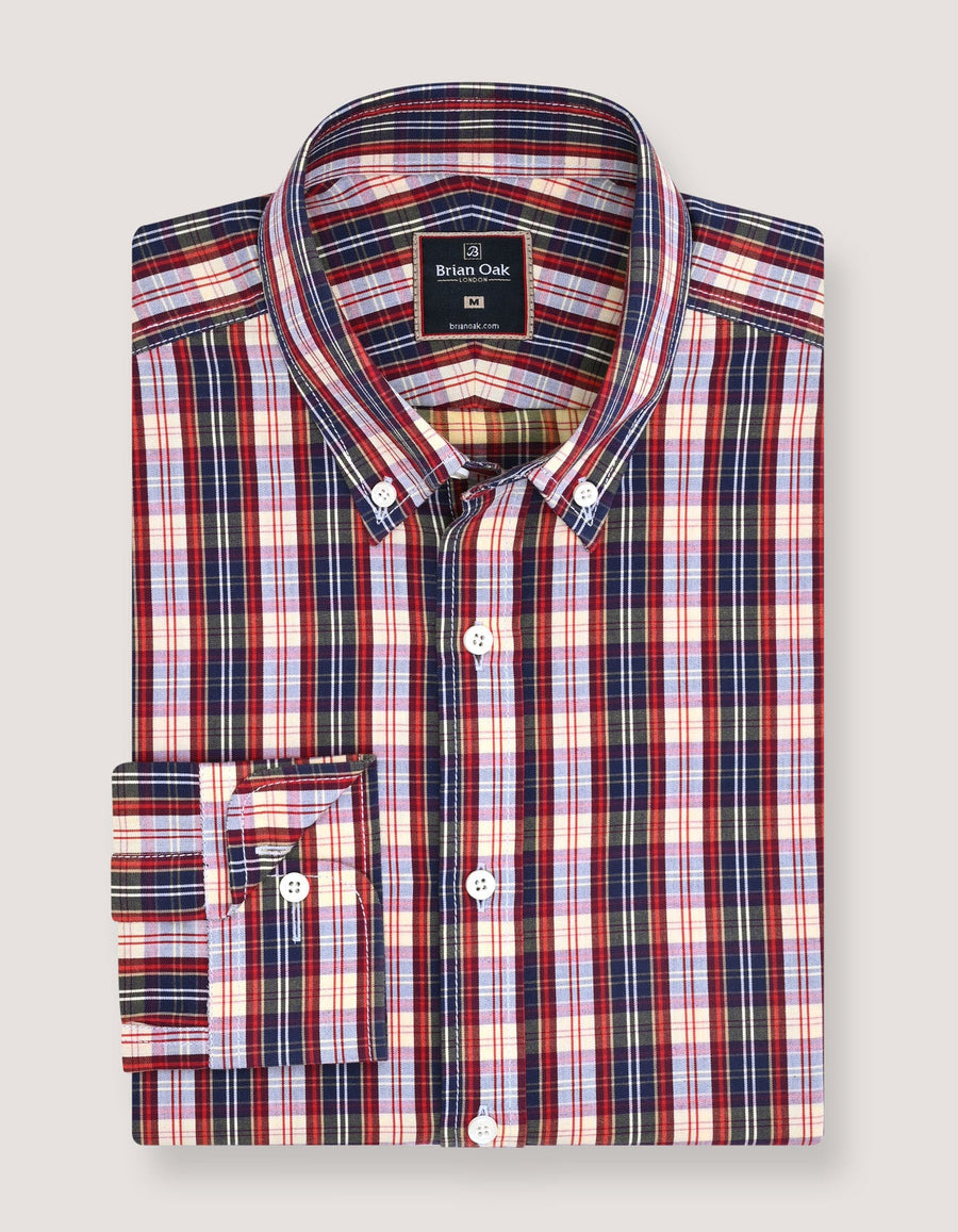 Multicolour Casual Check Shirt