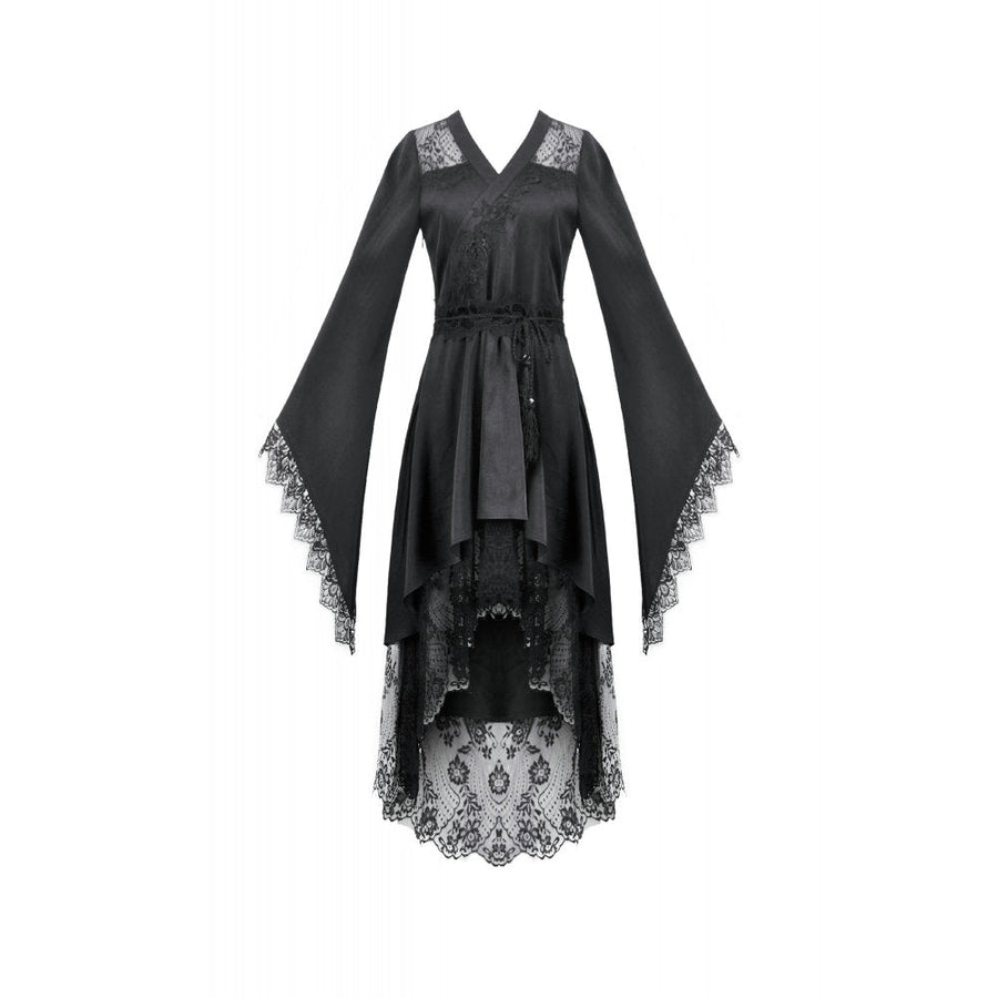 Dark in Love Selene Gothic Kimono Tail Dress