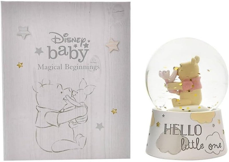 Disney Winnie Piglet Water Ball Magical Beginnings Snow Globe