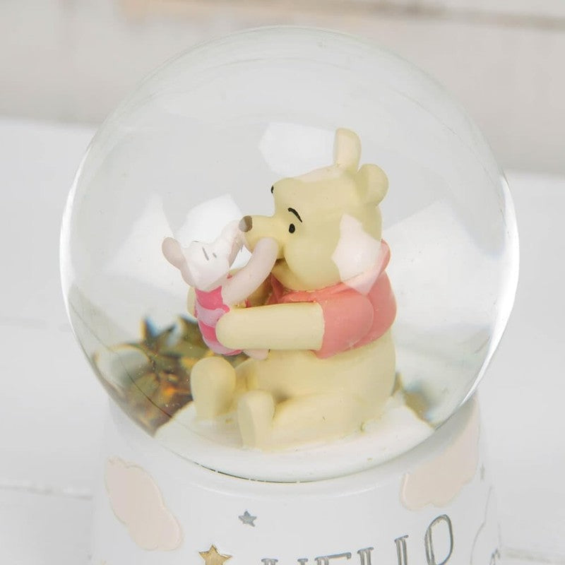 Disney Winnie Piglet Water Ball Magical Beginnings Snow Globe