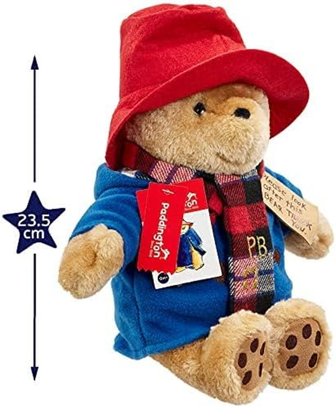 Paddington Bear Teddy Plush Large Cuddly Rainbow Designs Scarf Premium Gift Toy