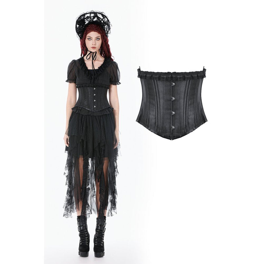Dark In Love Evelina Metal-Boned Waist Corset