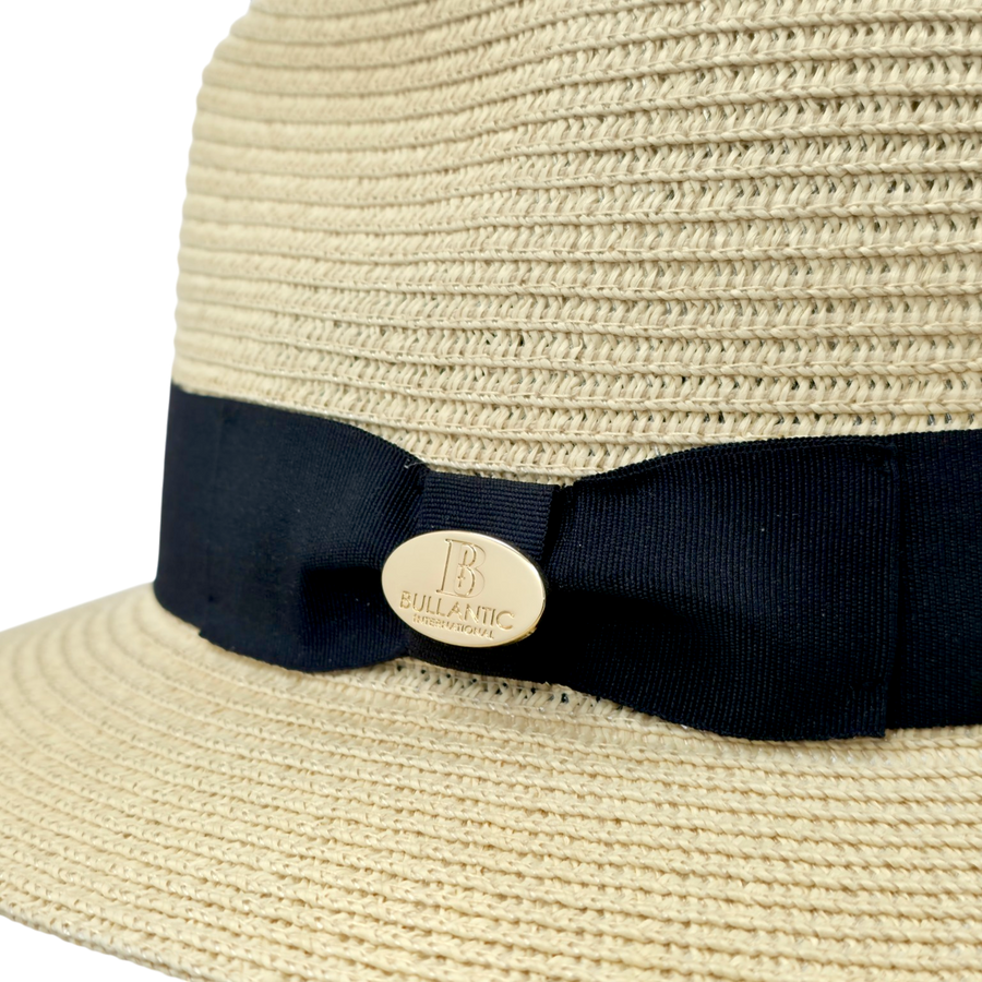 Bullantic Summer Paper Straw Fedora Hat