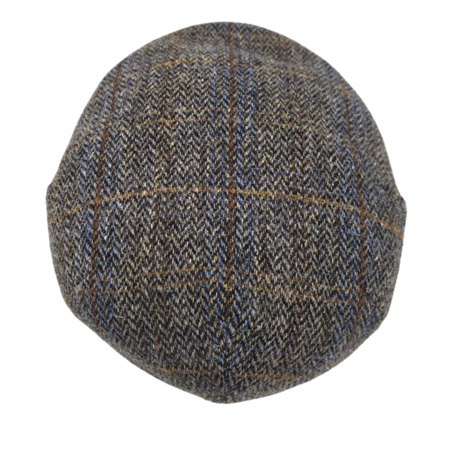 Lewis Harris Tweed Flat Cap – Green