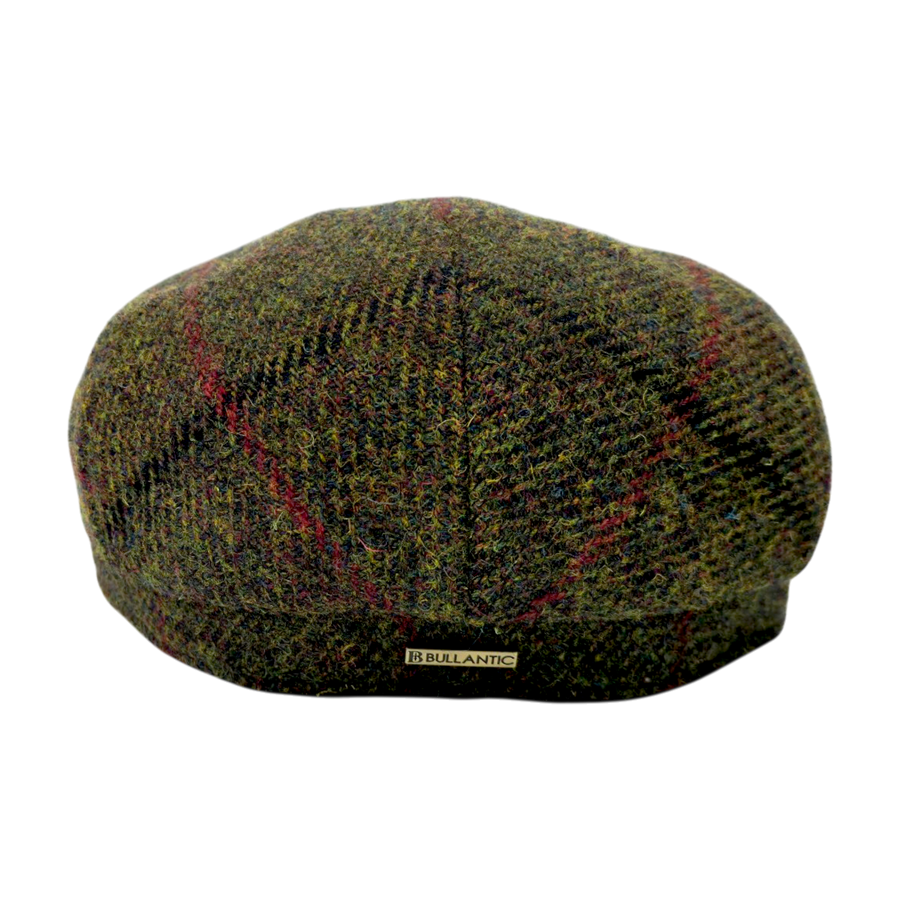 Tarbert Harris Tweed Flat Cap – Green
