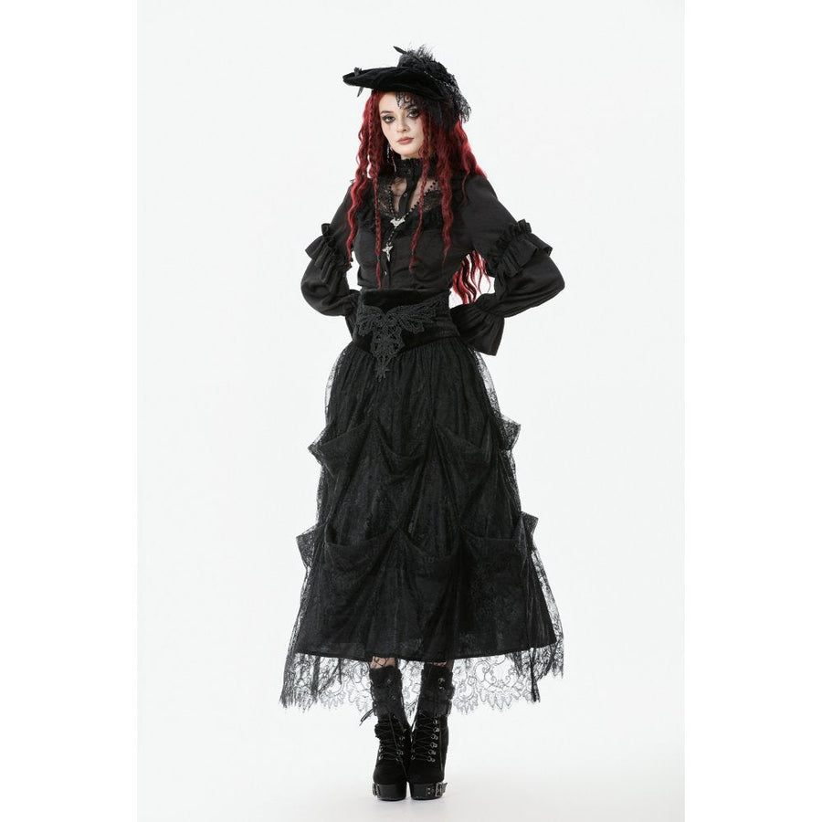 Dark in Love Bellatrix Frill Blouse