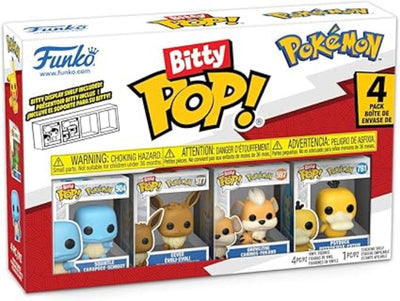 FUNKO BITTY POP - POKEMON - SQUIRTLE 4PK