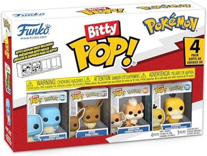 FUNKO BITTY POP - POKEMON - SQUIRTLE 4PK