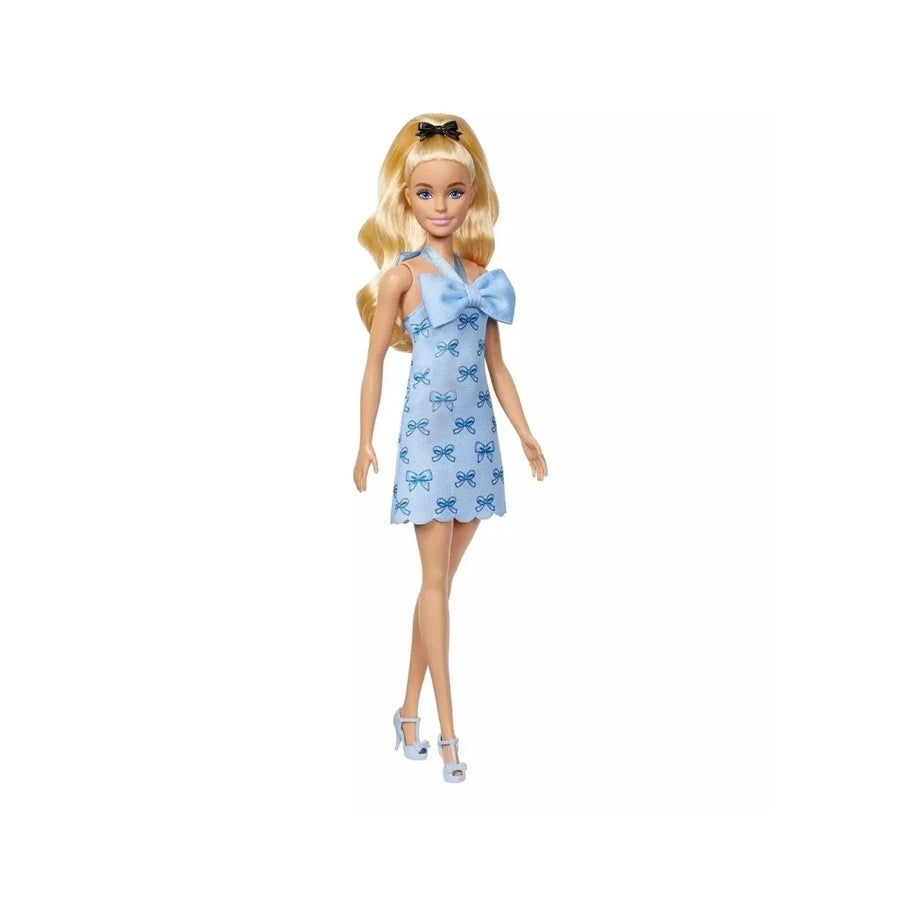 Barbie Fashionistas Doll 237 with Blue Bows Dress