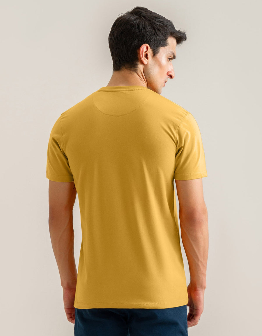 Premium Plain Mustard T-Shirt
