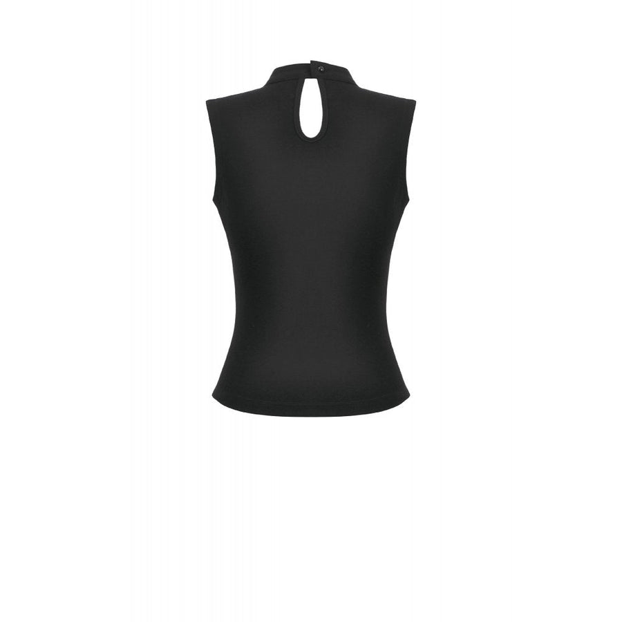 Dark in Love Punk Coffin Mesh Panel Top