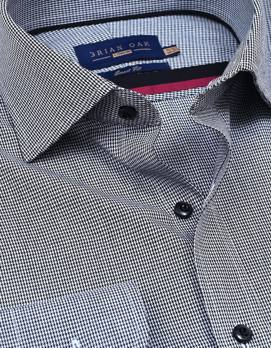 Black And White Checkered Shirt