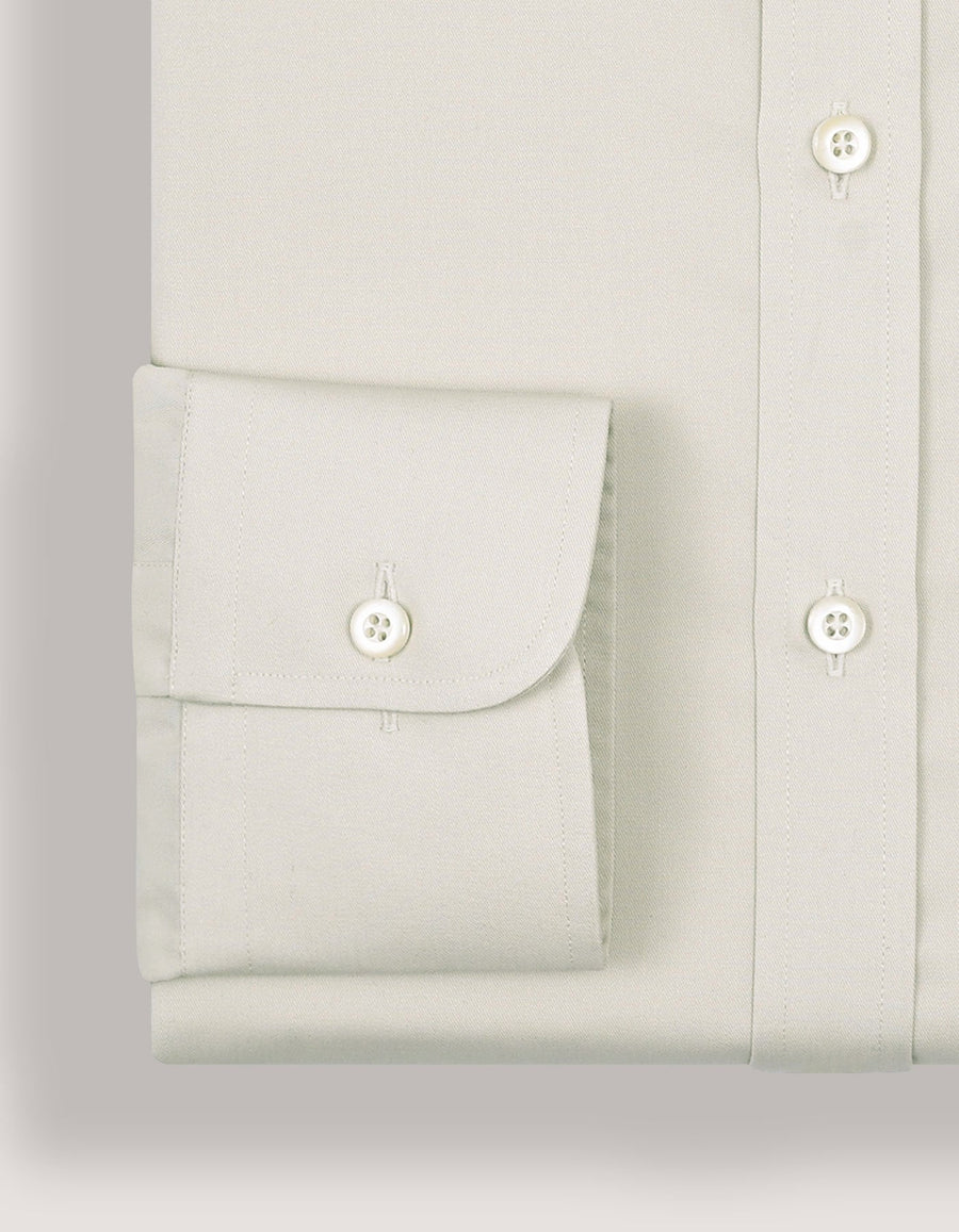 Easy Iron Beige Dress Shirt
