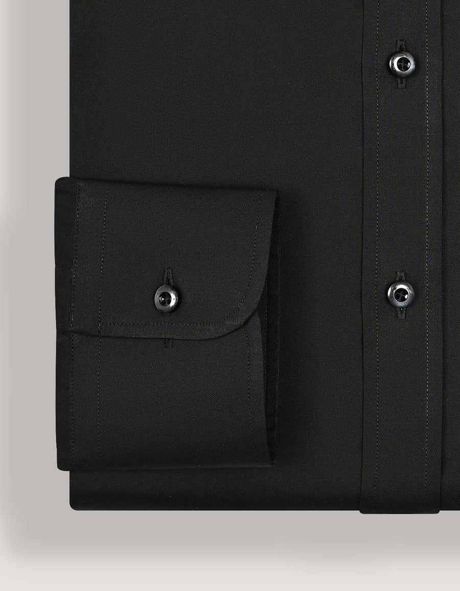 Black Oxford Dress Shirt