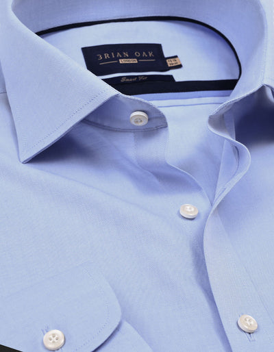Easy Iron Sky Blue Dress Shirt