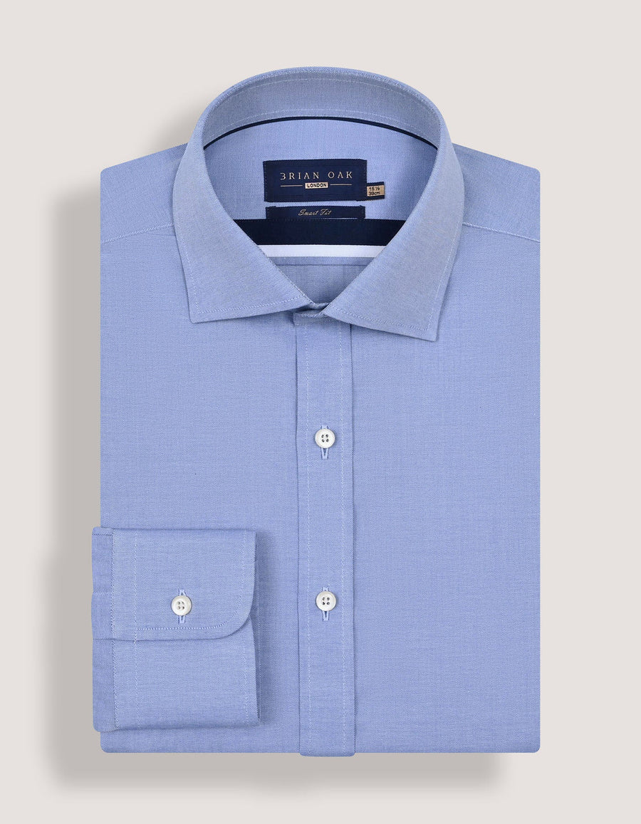 Easy Iron Light Blue Dress Shirt
