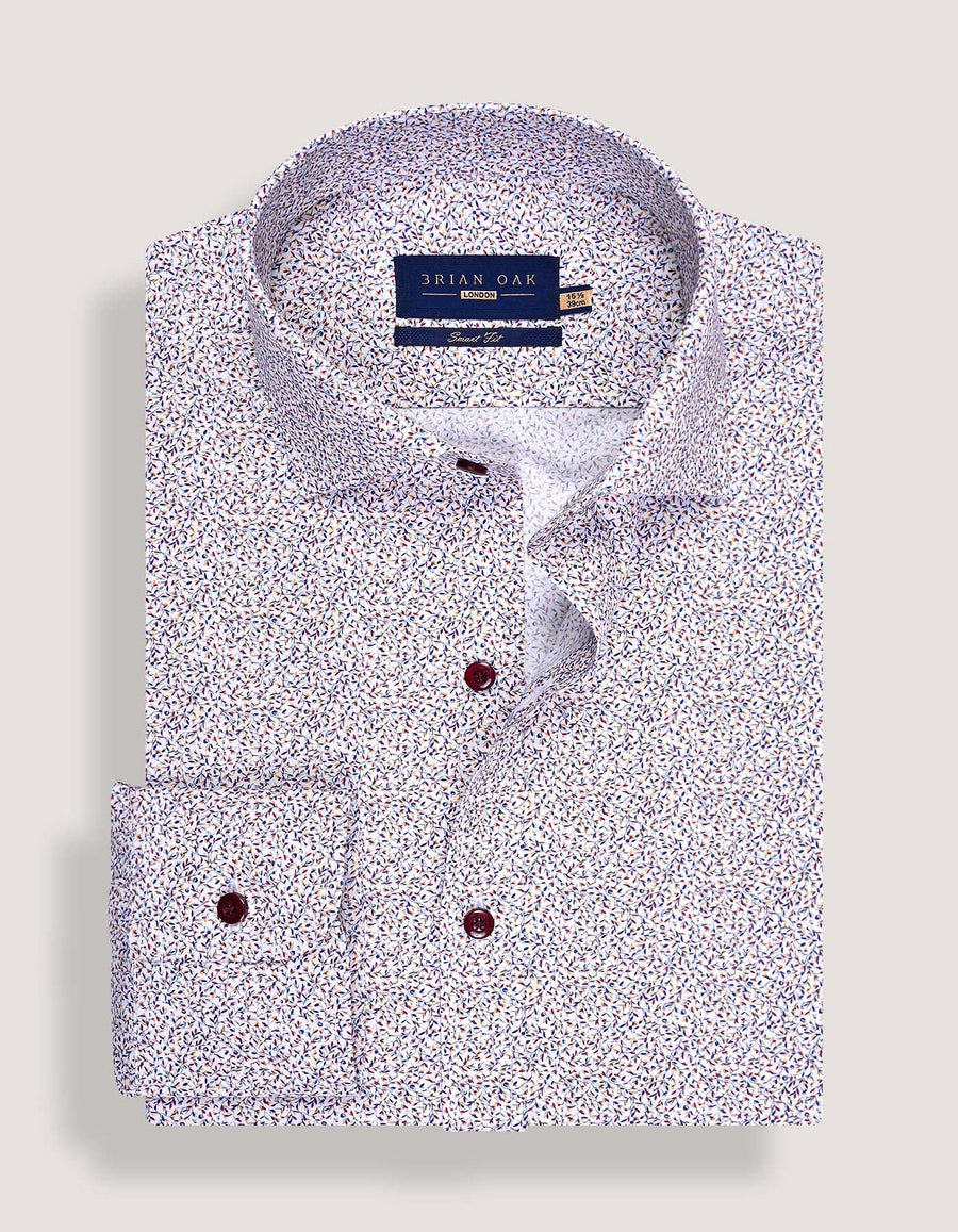 Floral Patterned Cotton Shirt