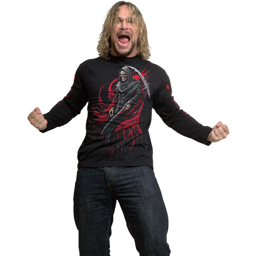 SCREAMING DEATH - Longsleeve T-Shirt Black