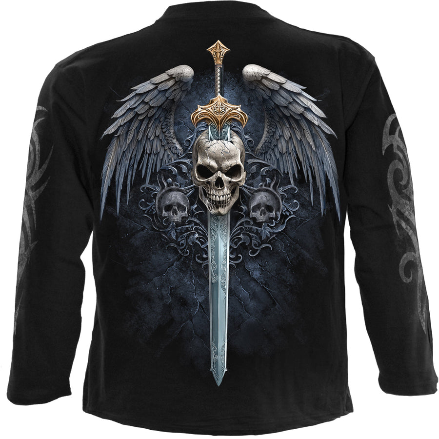 ANGEL SWORD - Longsleeve T-Shirt Black
