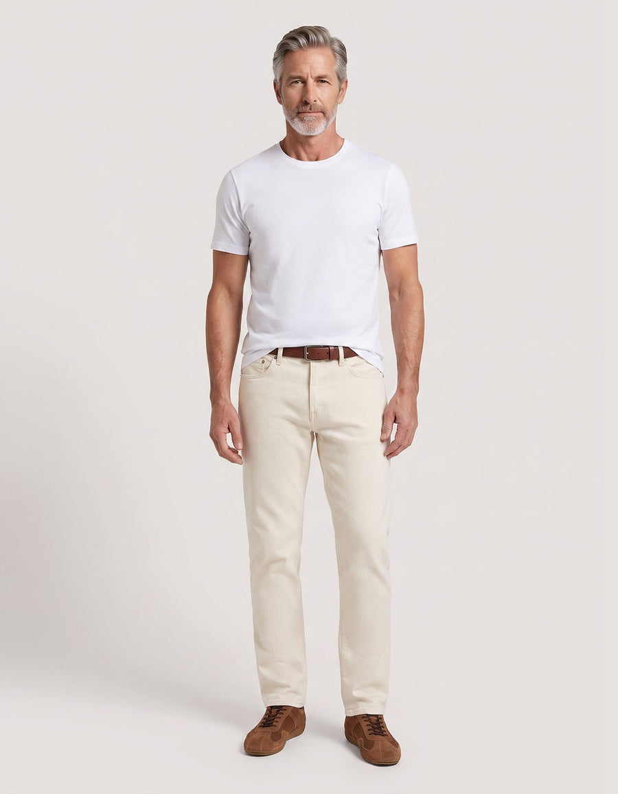 Pure Supima Cotton T-Shirt - White
