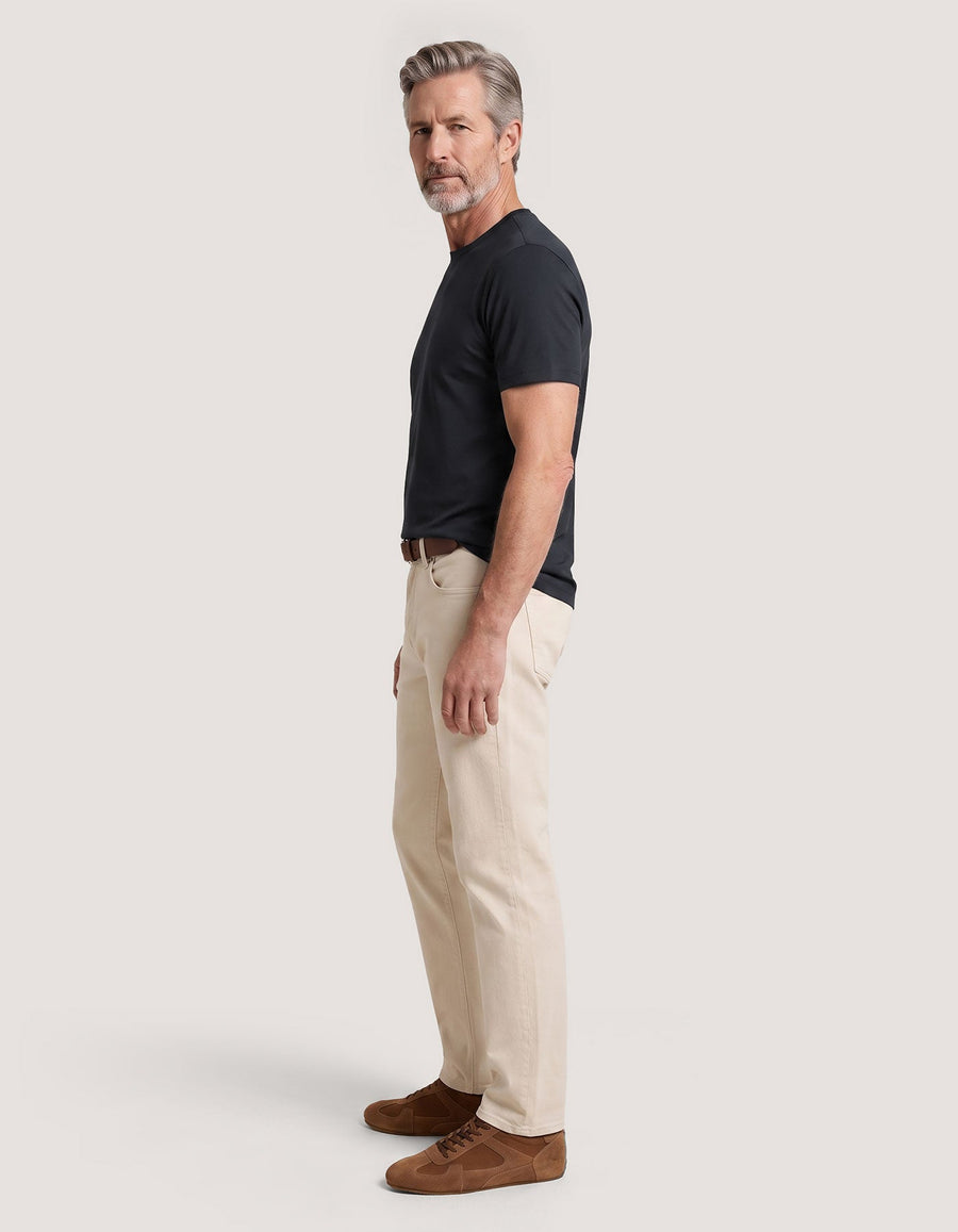 Pure Supima Cotton T-Shirt - Black