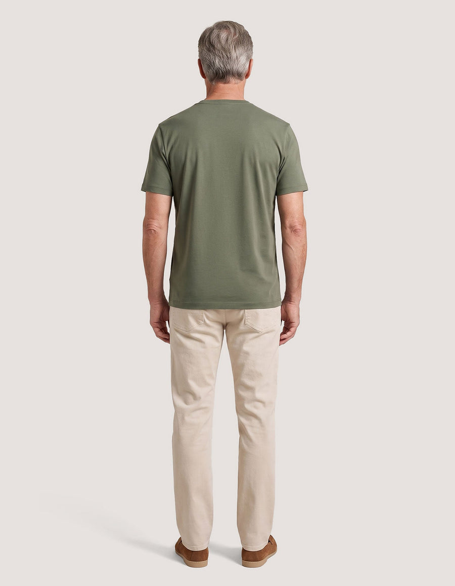 Pure Supima Cotton T-Shirt - Olive