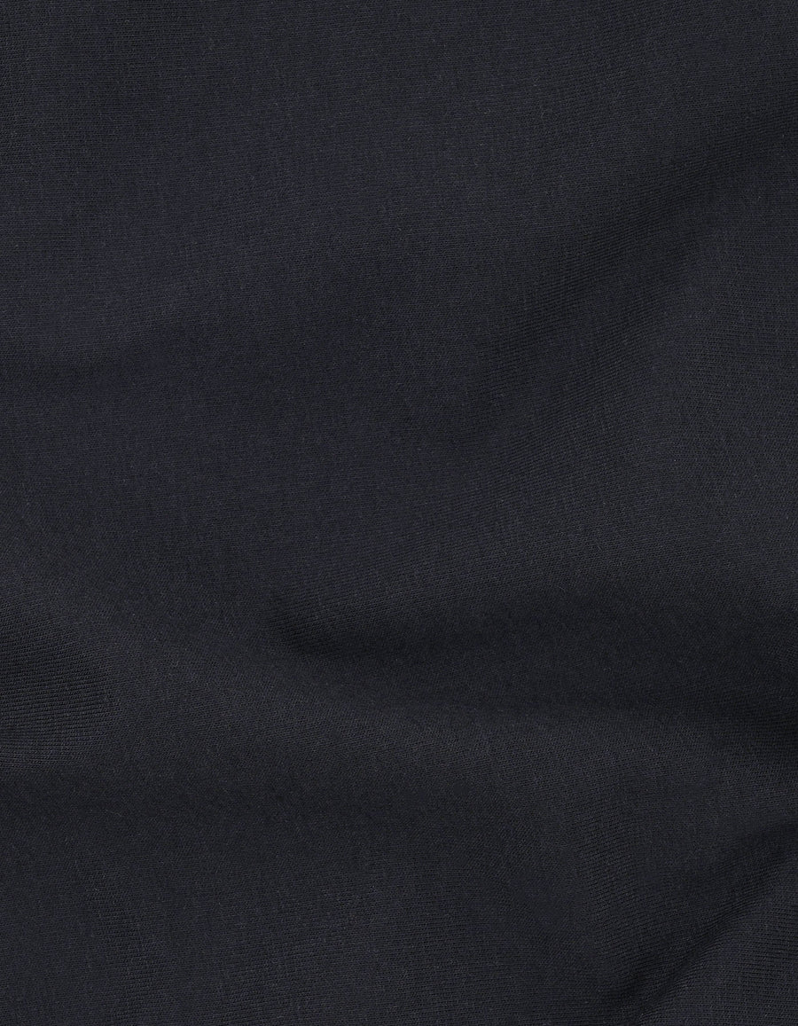 Black Plain Cotton T-Shirt