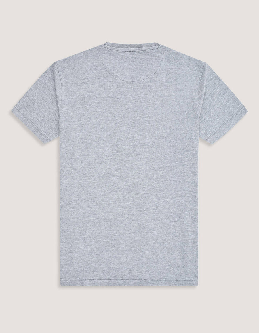 Heather Grey Plain T-Shirt