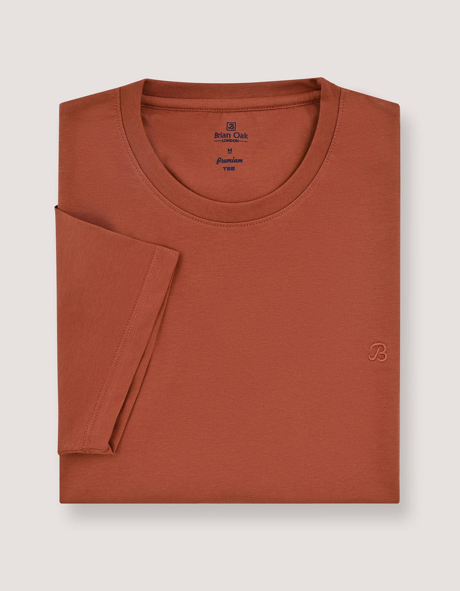 Premium Men’s T-Shirt - Rust