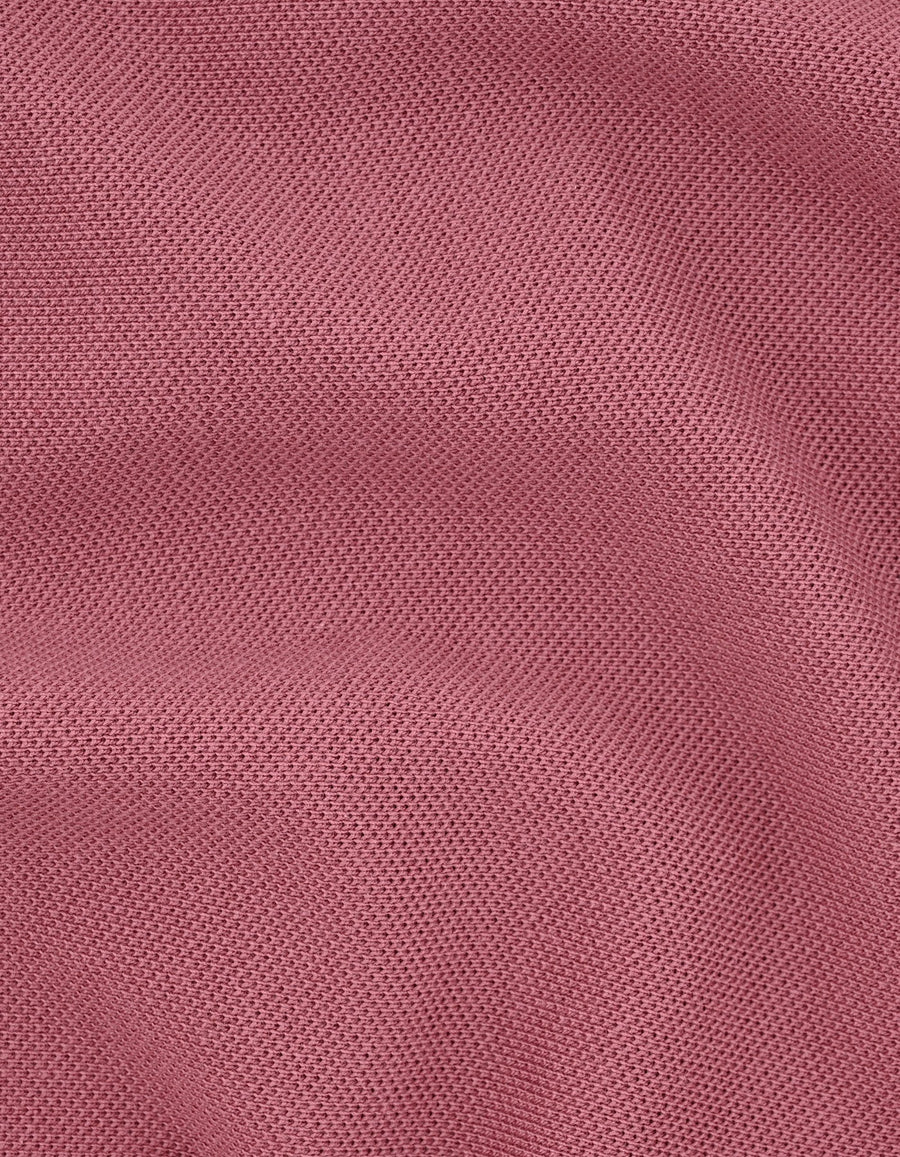Pink Regular Fit Cotton Polo Shirt