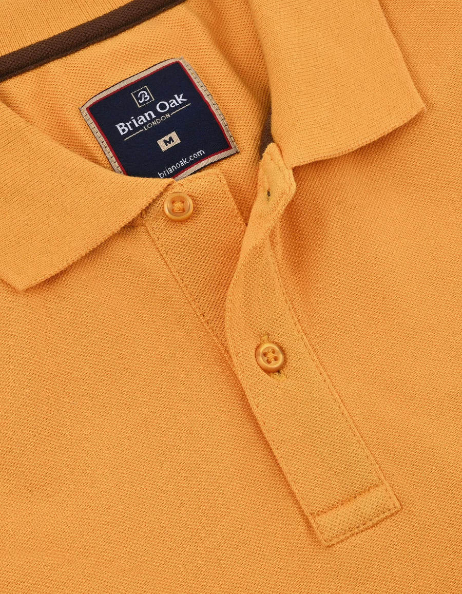Apricot Regular Fit Cotton Polo Shirt