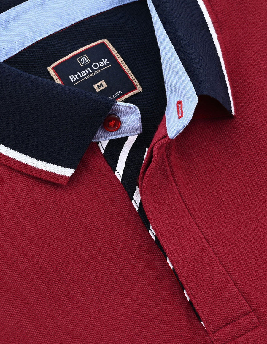 Red Union Jack Polo Shirt