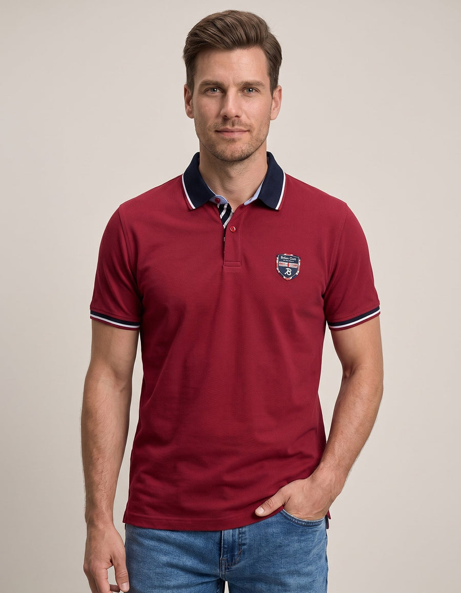 Red Union Jack Polo Shirt