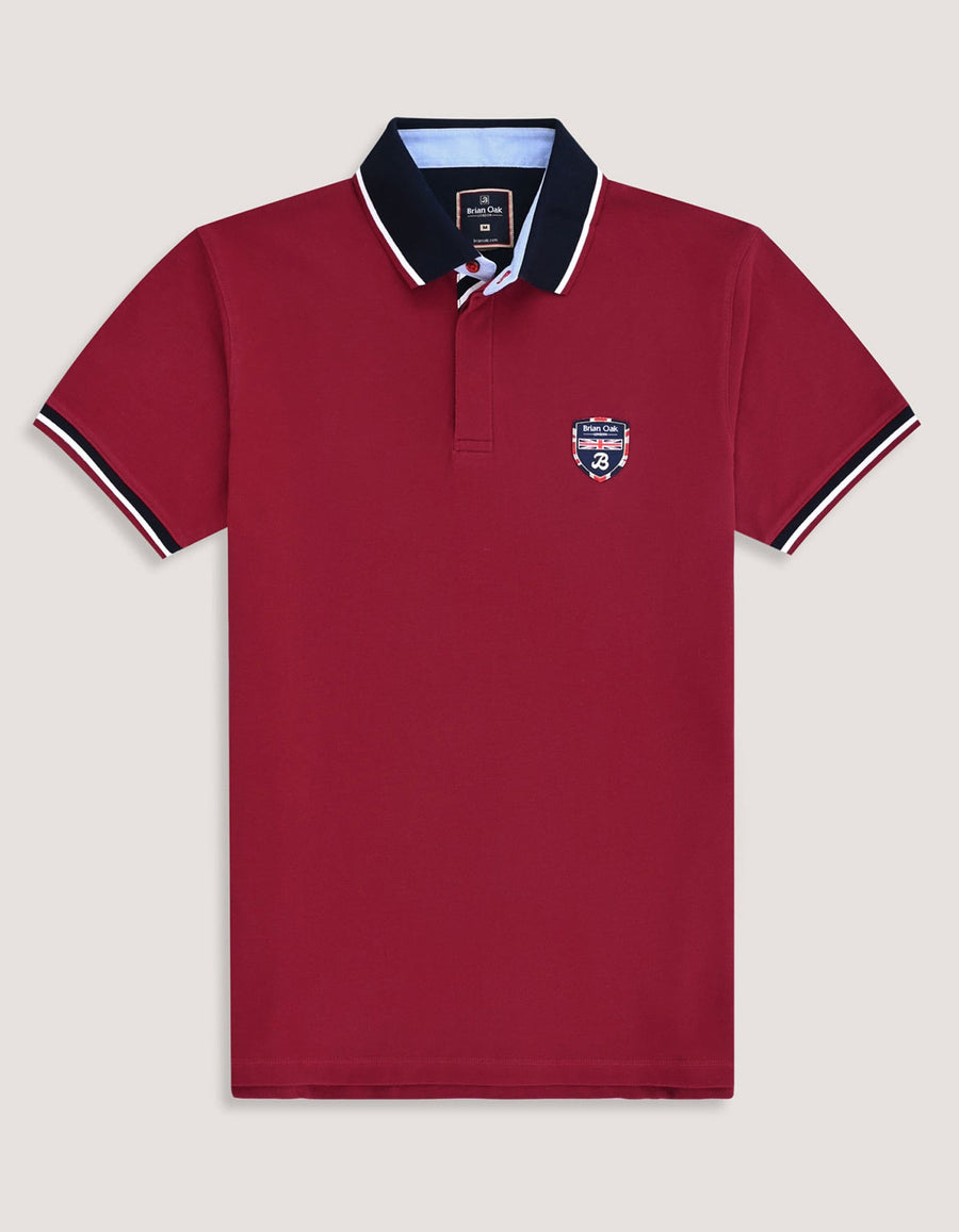 Red Union Jack Polo Shirt