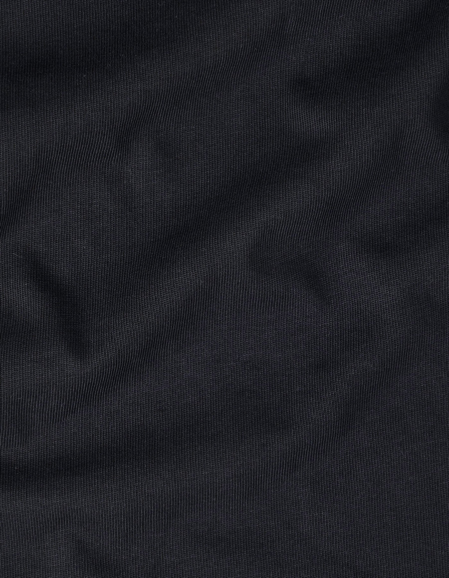 Black Classic Rugby Shirt