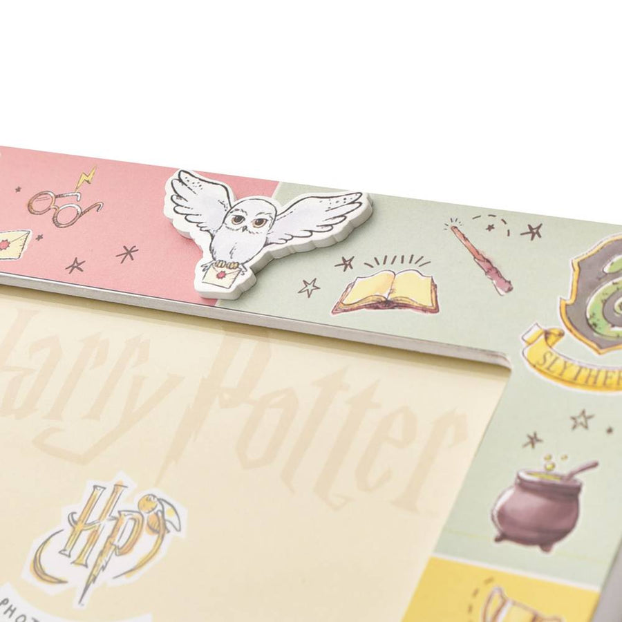 Harry Potter Charms Hogwarts Houses Photo Frame - 6 x 4 Inch