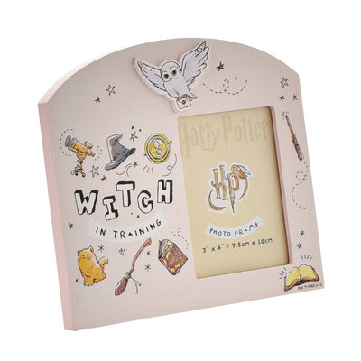 Harry Potter Photo Frame – 4x3 Pink Charms Frame | Witch in Training Gift