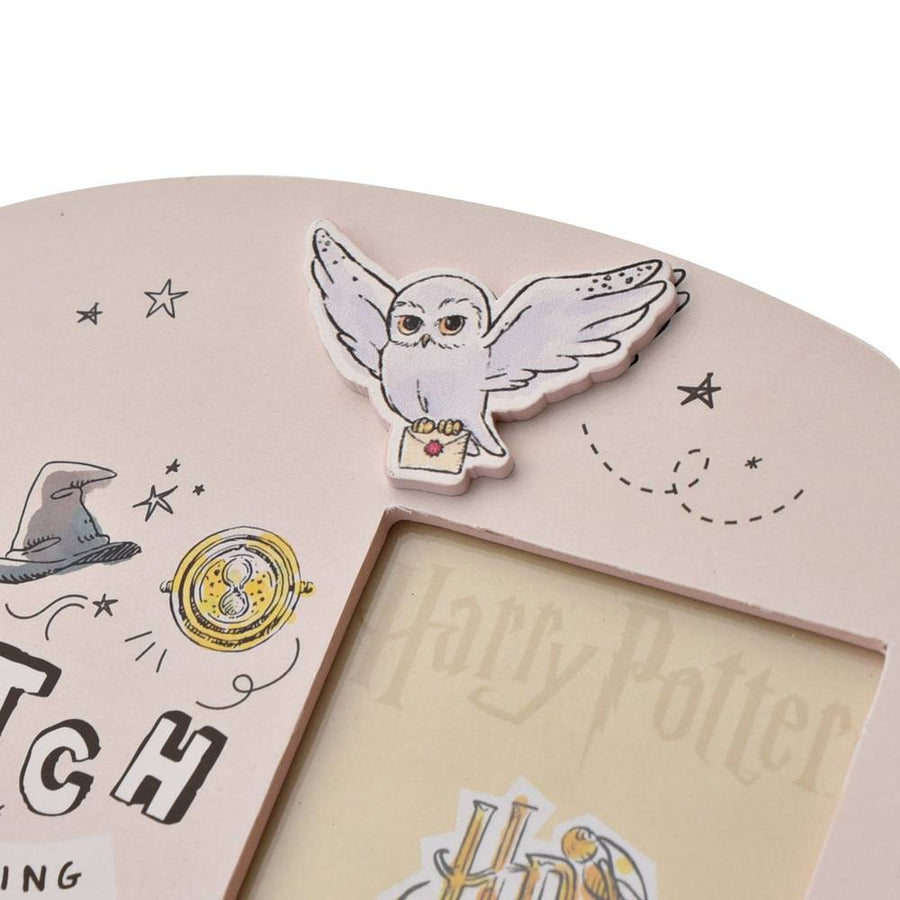 Harry Potter Photo Frame – 4x3 Pink Charms Frame | Witch in Training Gift