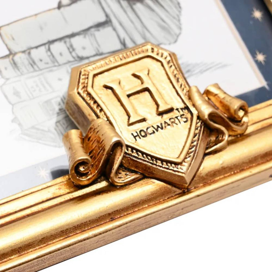 Harry Potter Alumni Hedwig Photo Frame - Gold - 6x4