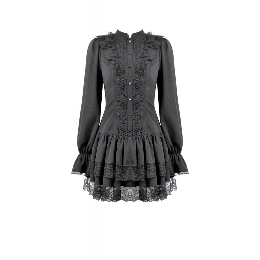 Dark in Love Desdemona Victorian Mini Dress