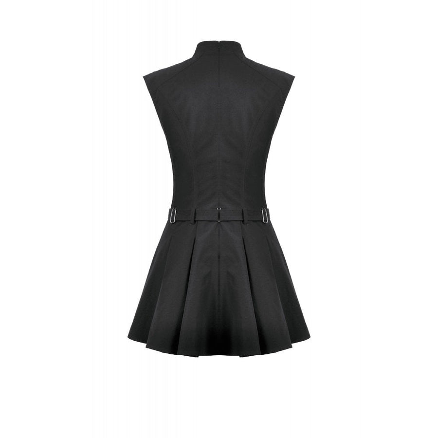 Dark in Love Cassia Buckled Pleated Dress