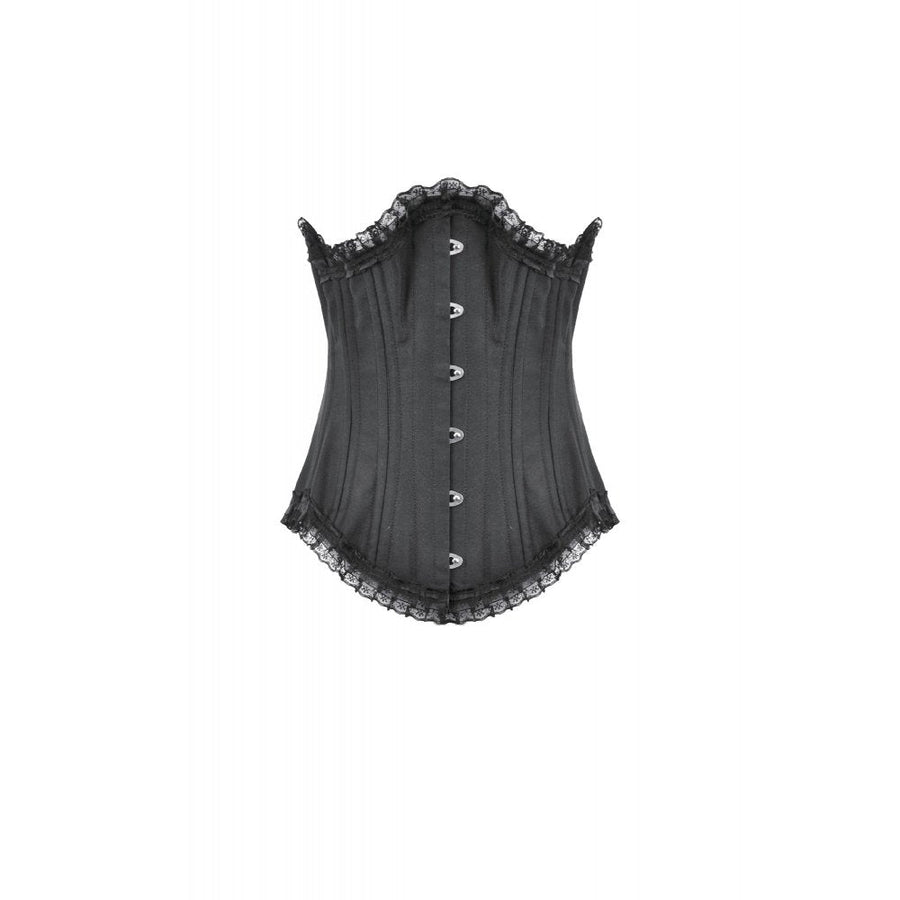 Dark in Love Talia Gothic Longline Metal Boned Corset