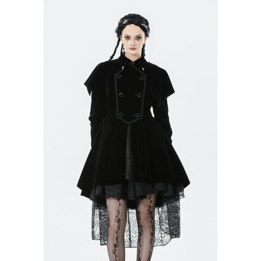 Dark in Love Lilith Officer Velvet Coat