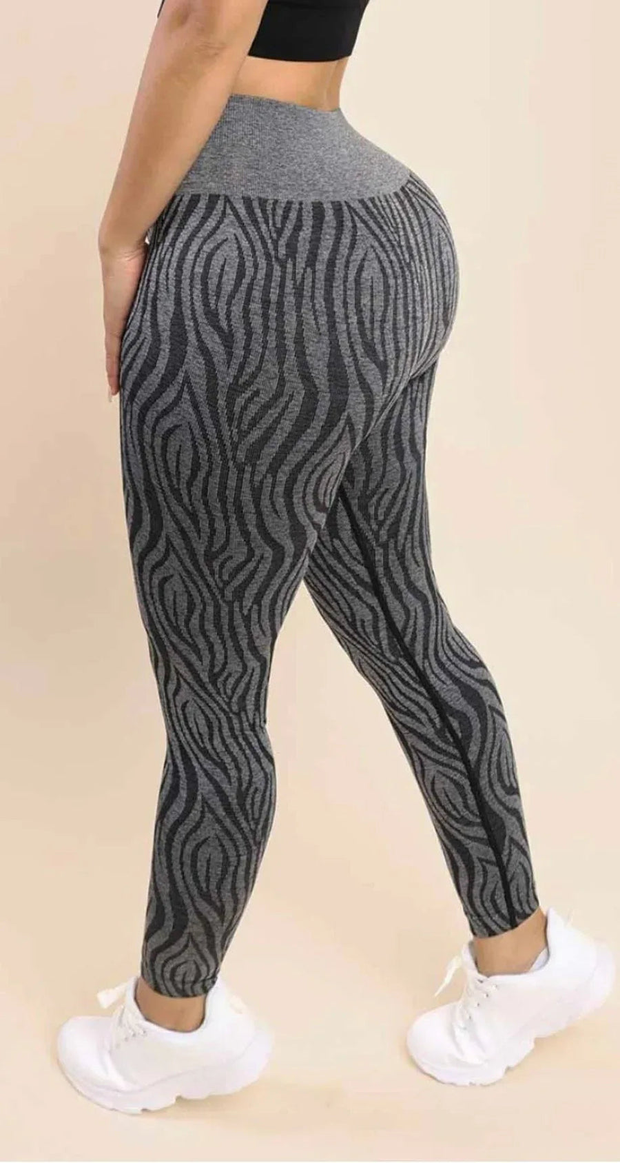 Fitness Yoga Leggings - Comfortable Everyday Wear for Women, 90% Nylon + 10% Elastane Material