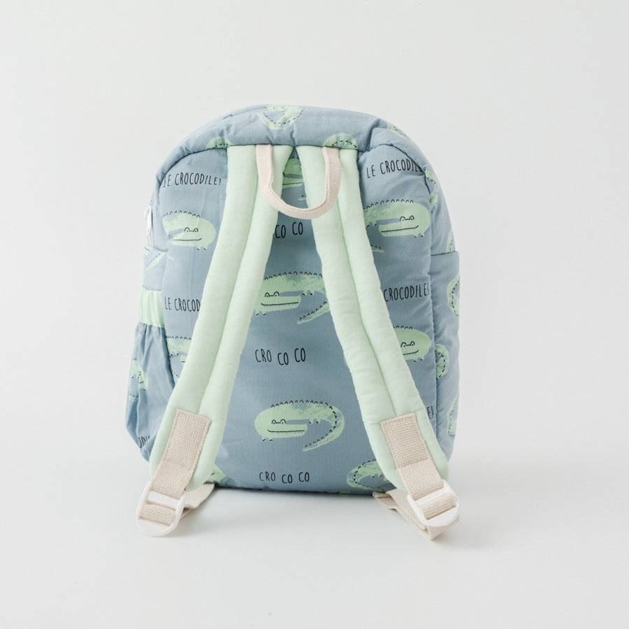 Captain Croc Personalised School Bag, Hand-Embroidered