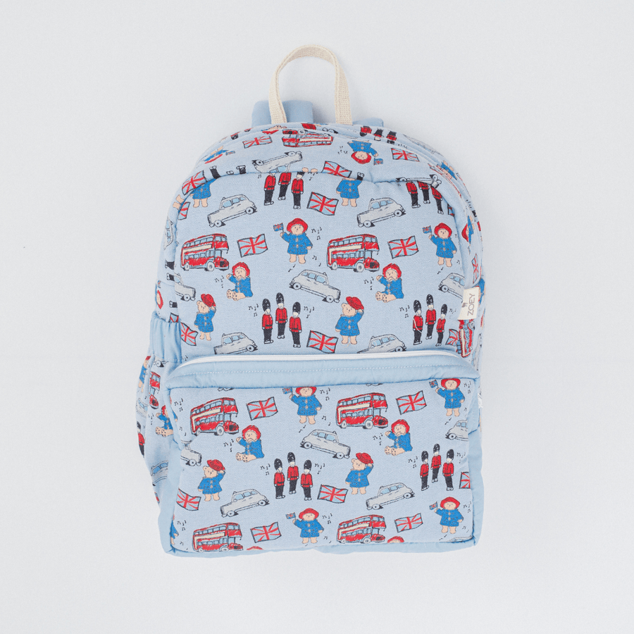 London Lane Personalised School Bag, Hand-Embroidered